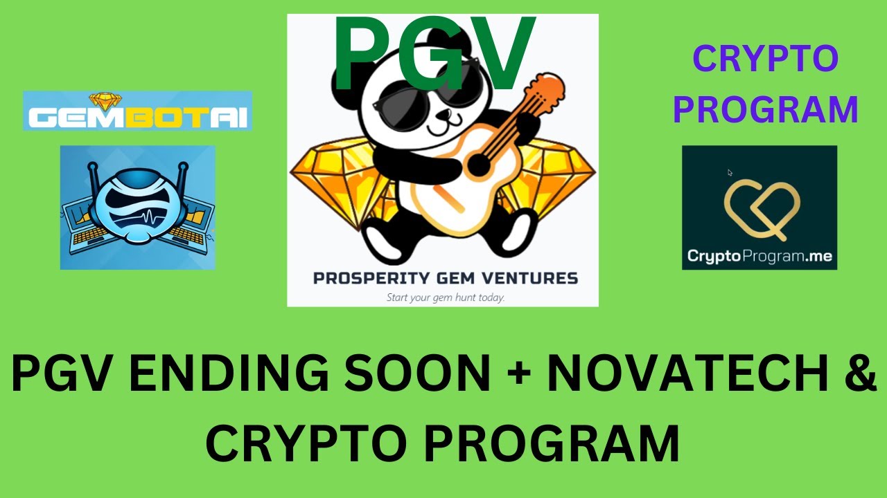 PGV LAST FINAL DELAY. ULTIMO & CRYPTO PROGRAM INFO.