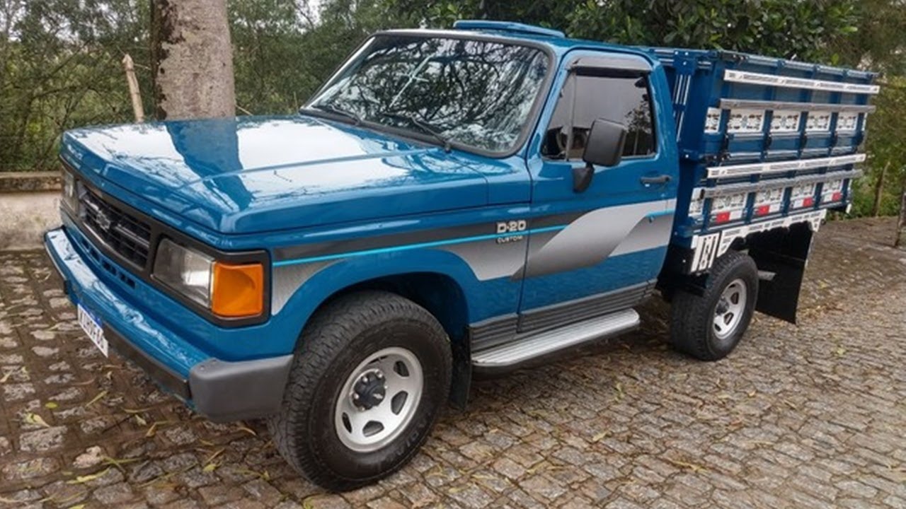 CHEVROLET D20 CARROCERIA DE MADEIRA À VENDA A PARTIR DE 45 MIL