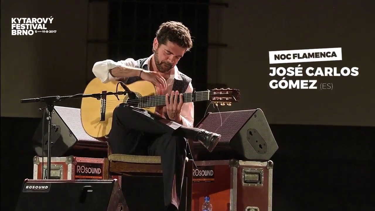 José Carlos Goméz | Buleria Noc flamenca Brno 5 8 2017