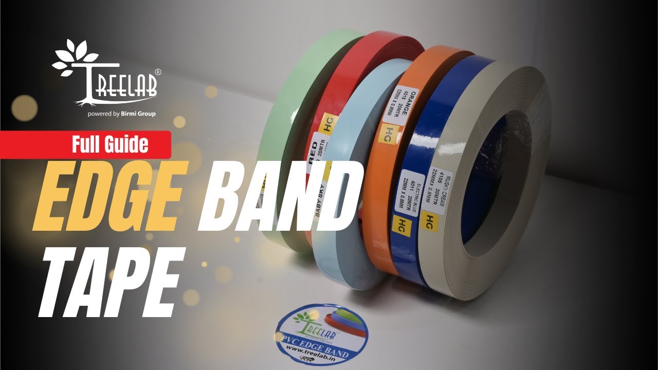 Treelab Edge Banding Tape | Perfect Finish for Furniture & Interiors | Best for MDF, Plywood & WPC