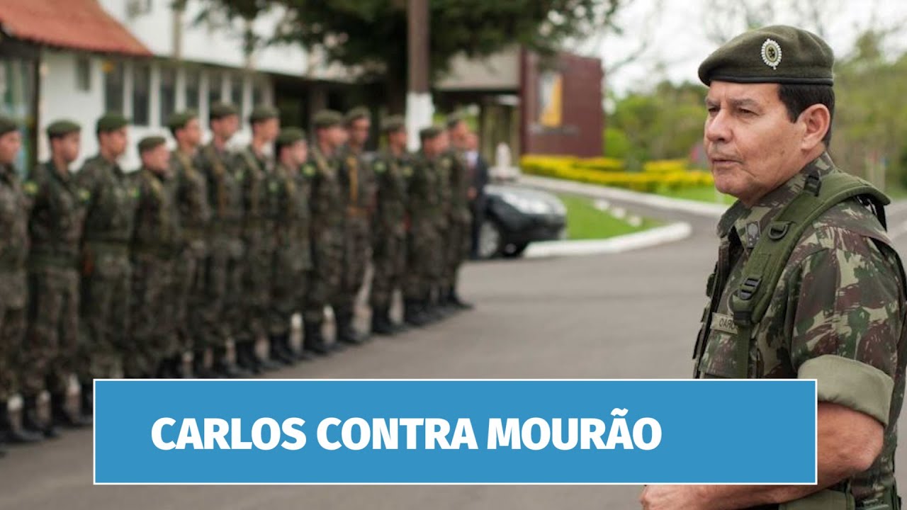 Como os militares estão reagindo aos ataques de Carlos Bolsonaro a Mourão?