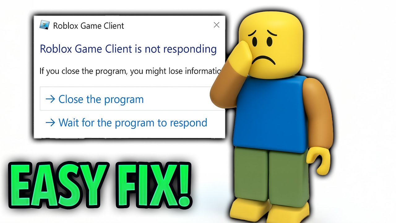 Как исправить проблему с зависанием игрового клиента Roblox (подробное объяснение)