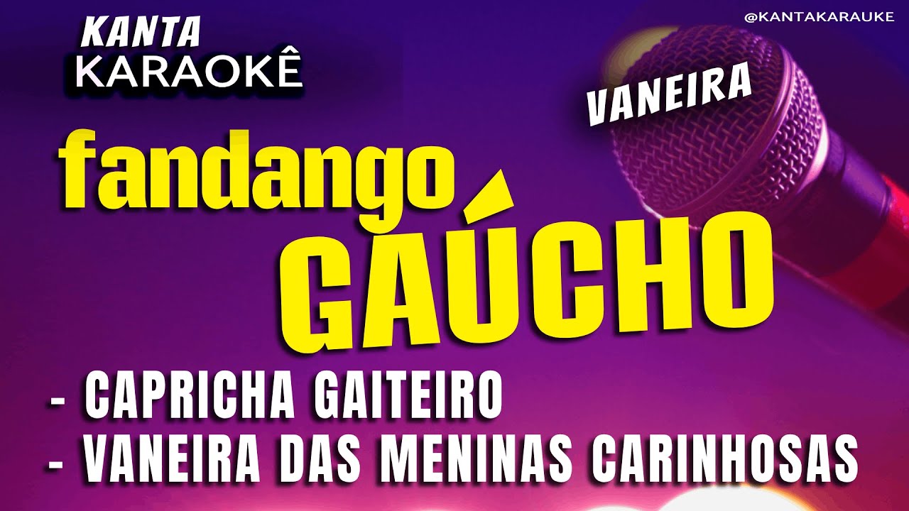 🎤FANDANGO GAÚCHO sequência - Capricha gaiteiro - Vaneira Das Meninas Carinhosas