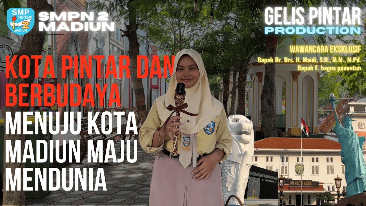 Kotaku Pintar Berbudaya Siap Maju Mendunia, Juara 1 Lomba Reportase Hardiknas 2025