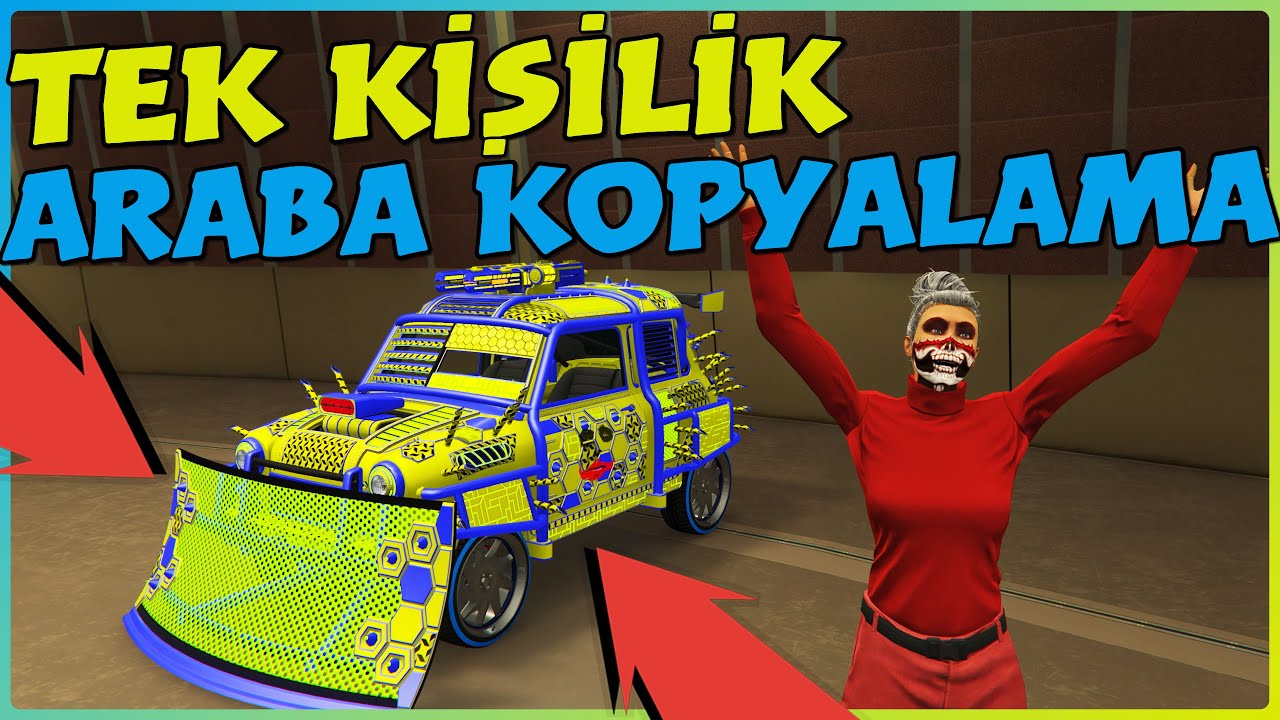 GTA ONLINE - 2 DAKİKADA $2.000.000 PARA KASMA YÖNTEMİ TEK KİŞİLİK ARABA KOPYALAMA