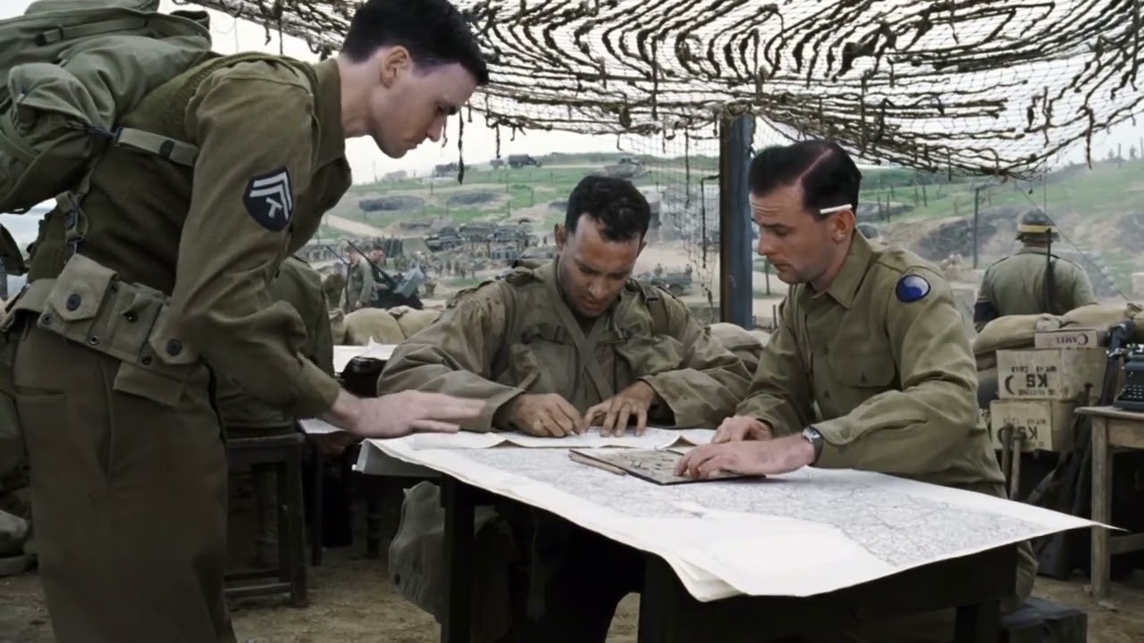 Saving Private Ryan (1998) - Cpl Upham assigned to Captain Miller's unit