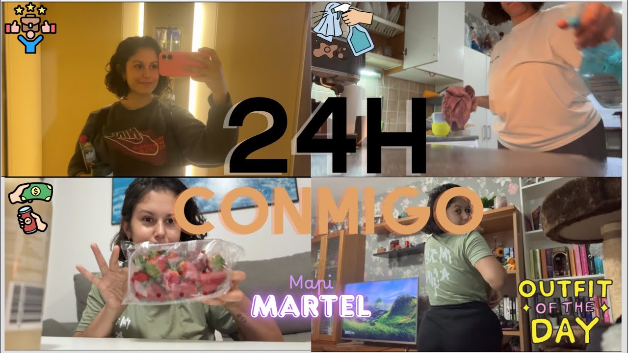 Empiezo mi día a las 00:00 am/ Mapi Martel 🌺