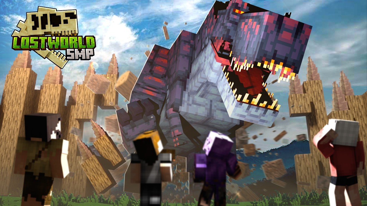 Surviving Minecraft&rsquo;s Most Dangerous Dinosaur SMP