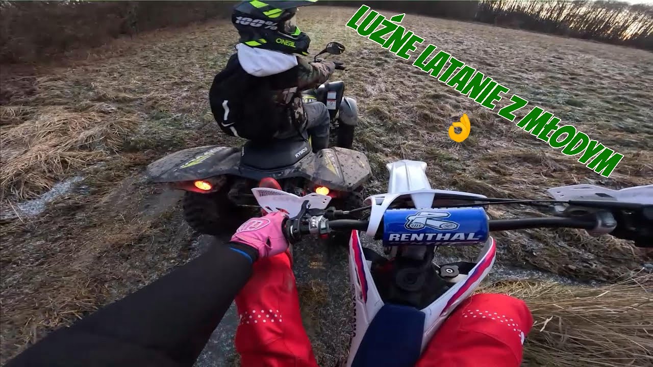Luźna wieczorna i zimna przejażdżka / yz125 / maxxer300
