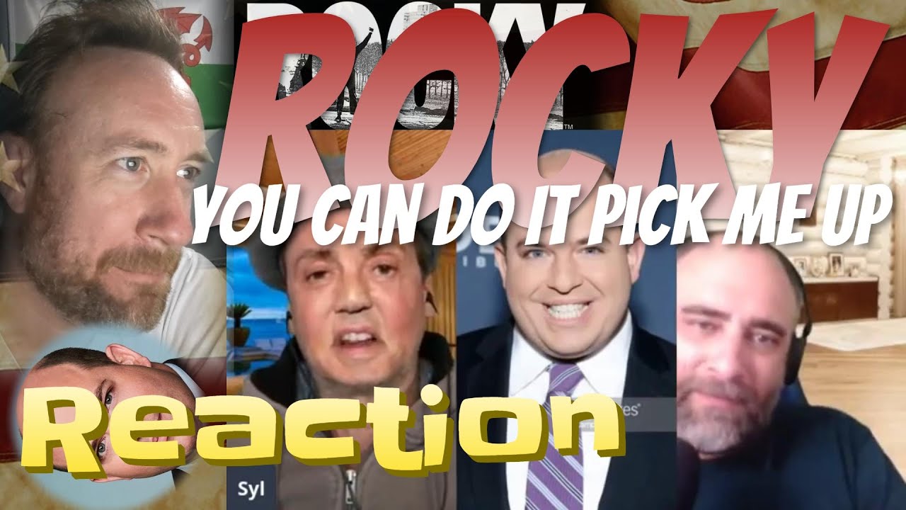 Rocky You Can Do It Pick Me Up reaction video Brian Stelter