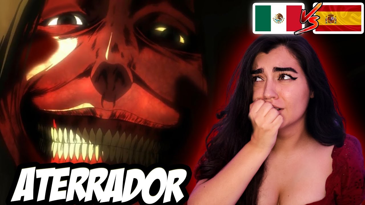 🔥 ESPAÑOLA REACCIONA A SHINGEKI NO KYOJIN LATINO VS ESPAÑOL 🔥 | 🤯LA MUERTE DE LA MADRE DE EREN 🤯