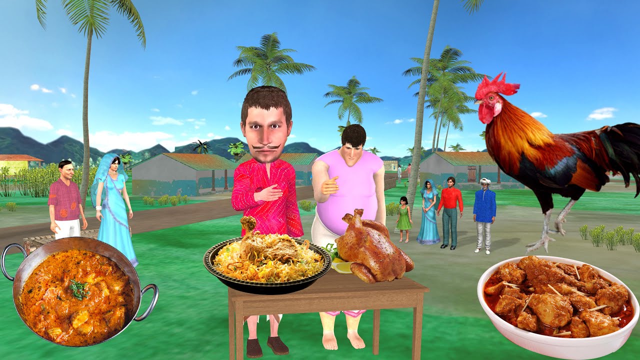 Best Amazing Funny Video Food CHallenge Hindi Kahaniya Village Tv Comedy Stories