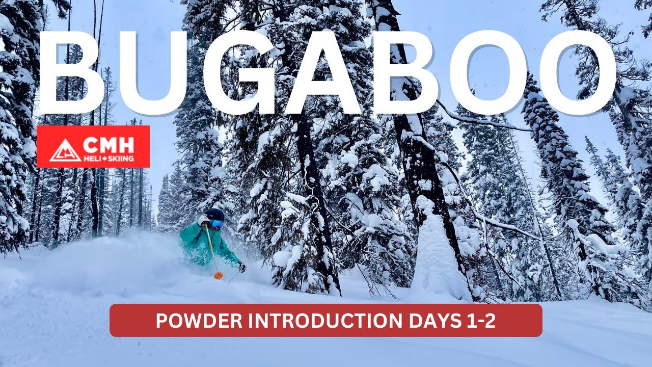 Heli Skiing - CMH Bugaboo - Powder Introduction #cmh #bugaboo #skiing
