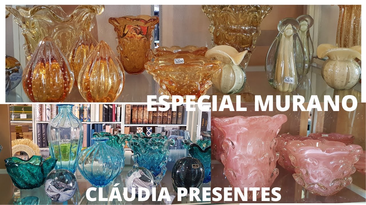 Lindos Achadinhos de Decoração/CLÁUDIA PRESENTES/ MURANO/Impossível não AMAR/A PERUA CHEGOOU!!