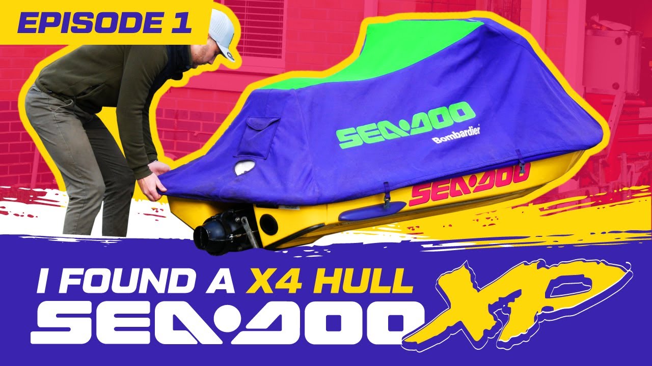 NOT RIDDEN FOR 17 YEARS! I found an Iconic X4 Hull Seadoo XP | Seadoo XP 717cc 1995 | Ep1