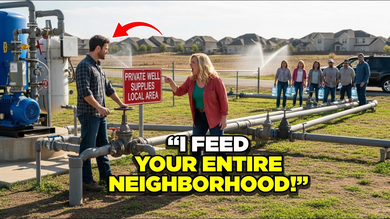 HOA President Shut Off My Water Then Realized I Own the Well That Feeds Their Entire Neighborhood