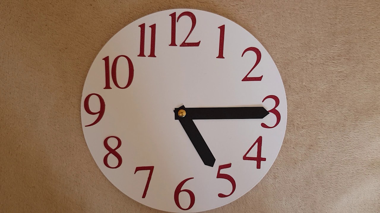 Telling the Time - Quarter Past QUIZ