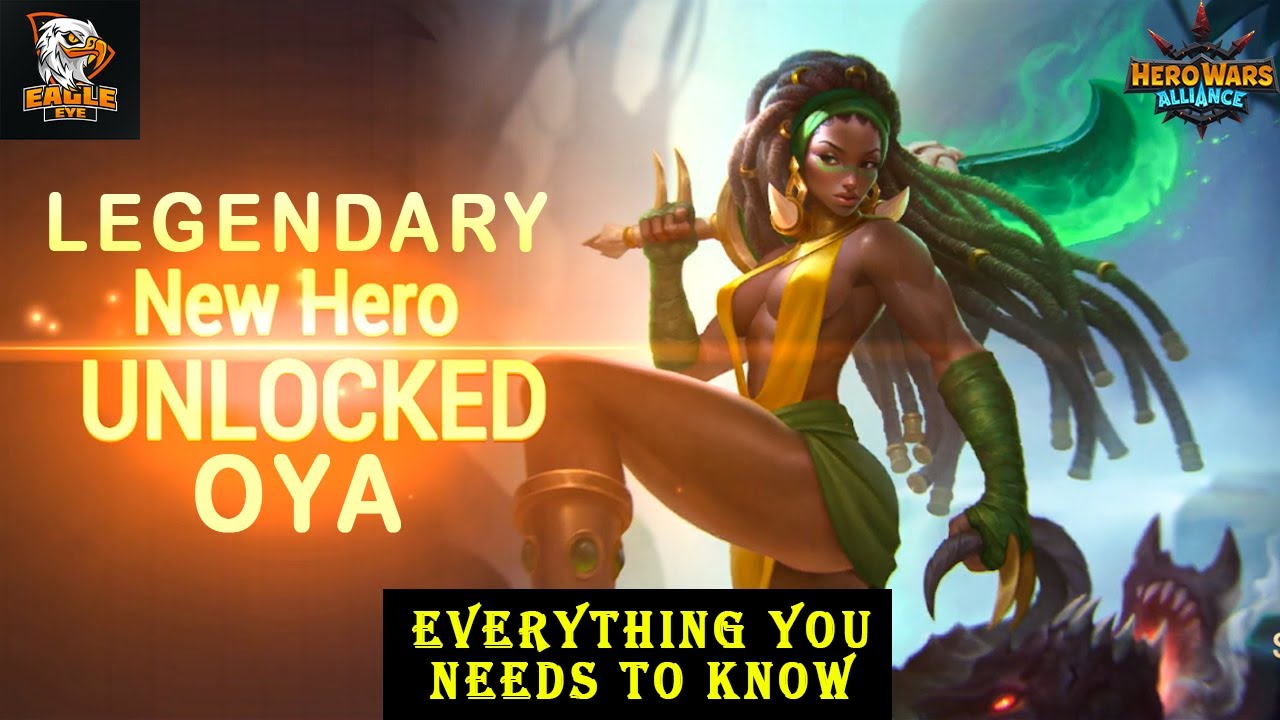 Oya New Hero Teams Idea, Synergy, Skills Guide Explained | Hero Wars Mobile Alliance