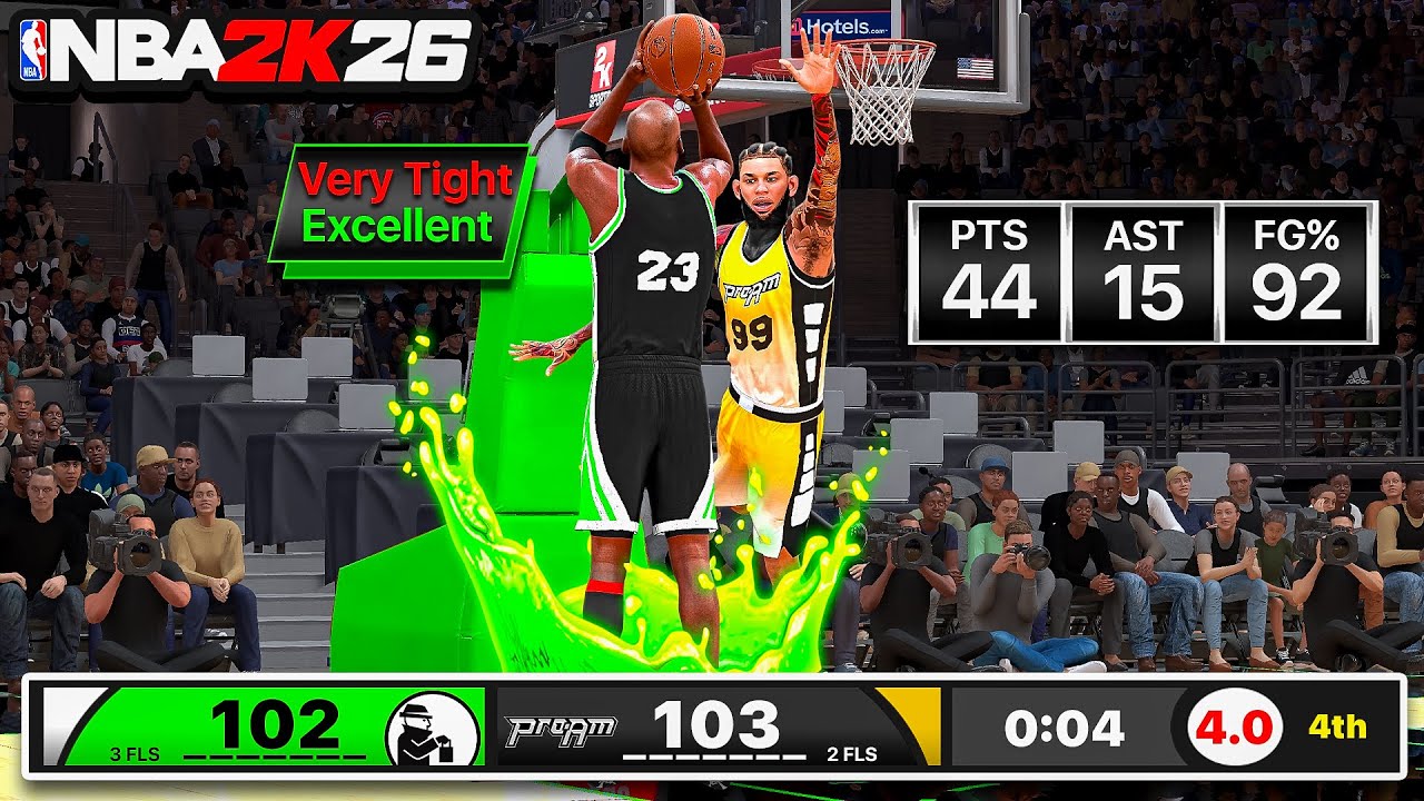 My FIRST PRO AM GAME on NBA 2K26...