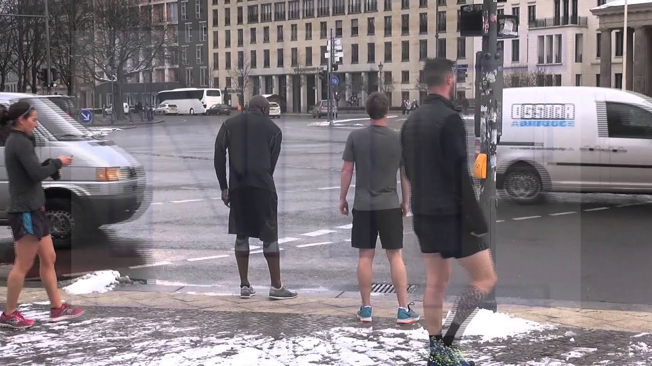 Mark Zuckerberg jogging in Berlin