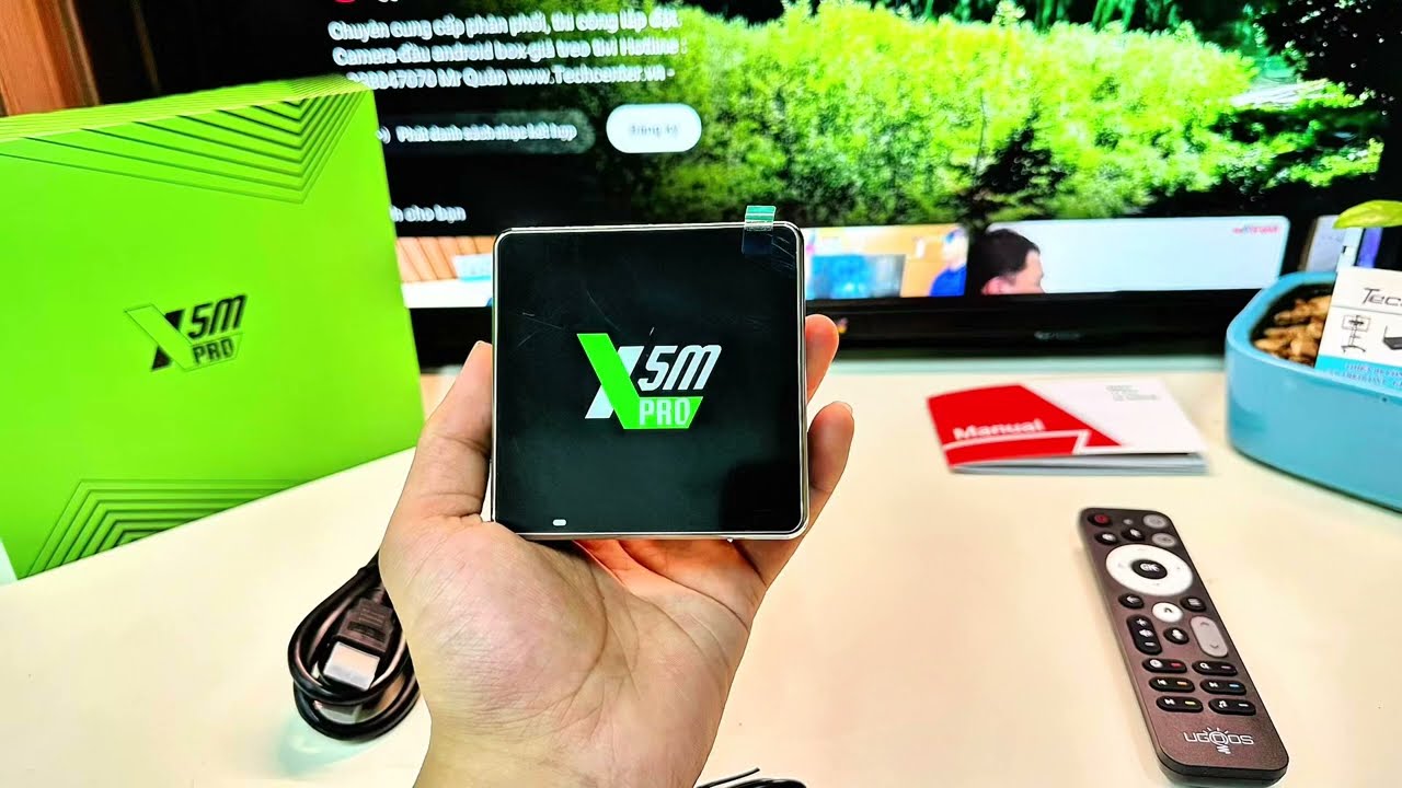 UGOOS X5M Pro | Ram 4/32 Chip S905X5M, Android 14, Lan 1Gbit, Wifi 6, C&ocirc;ng Nghệ AI Xử L&yacute; Chuẩn 4K
