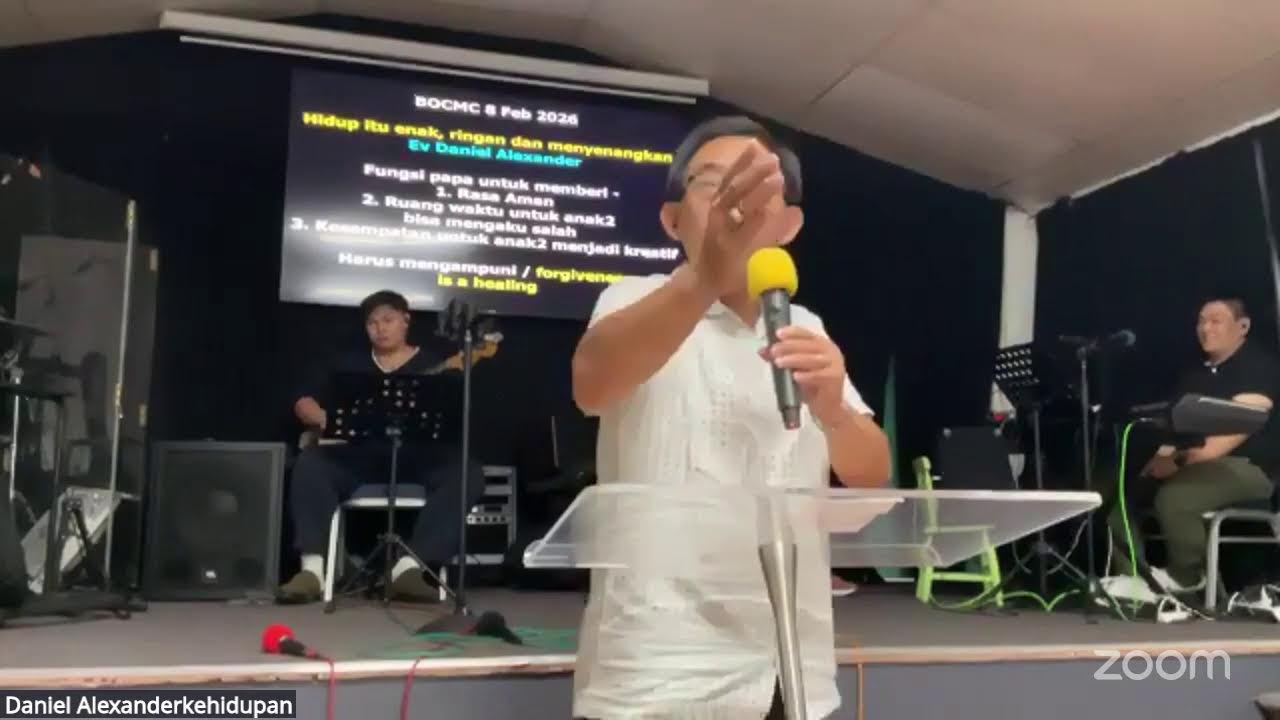 Minggu(8.2.26)pagi di Gereja BOC Sydney