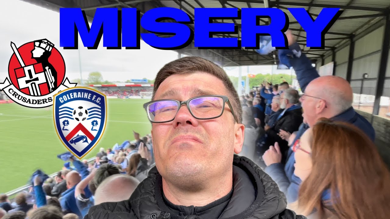 WHY DID I VIDEO AGAIN? | CRUSADERS V COLERAINE | THE £300K GAME | FAN POV VLOG