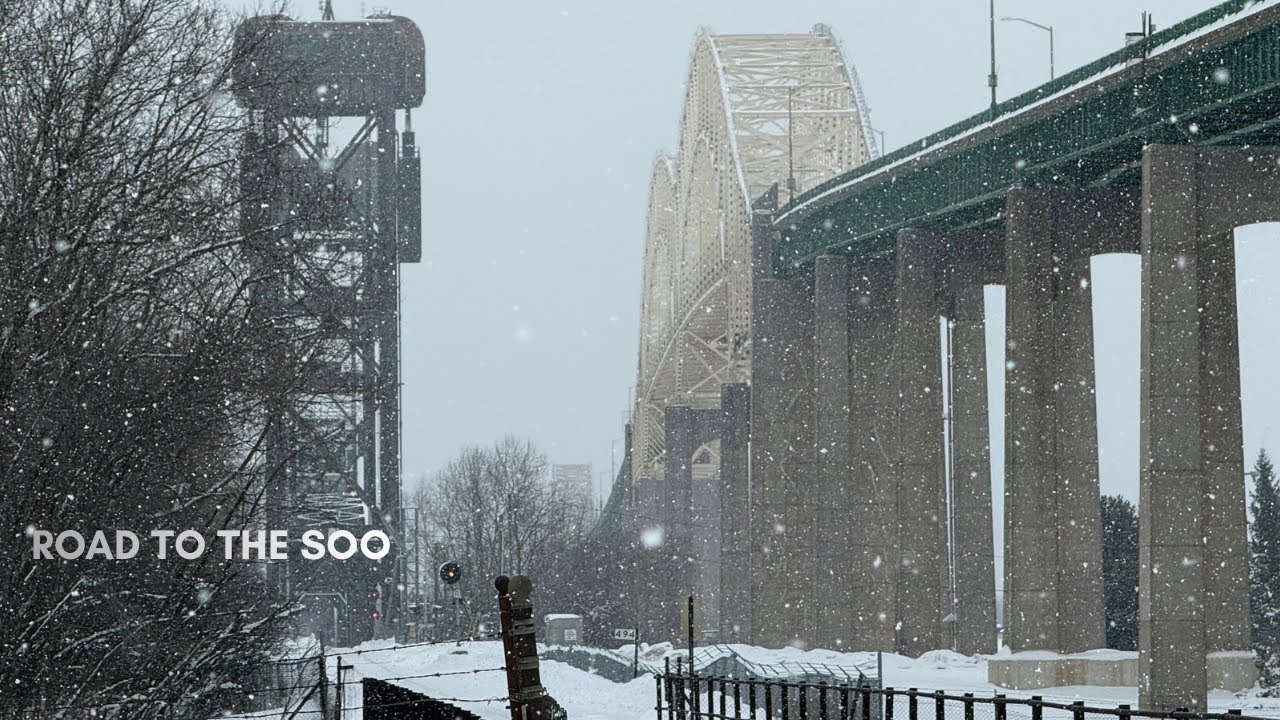 A Long Winter Drive North | Cheboygan State Park to the Soo