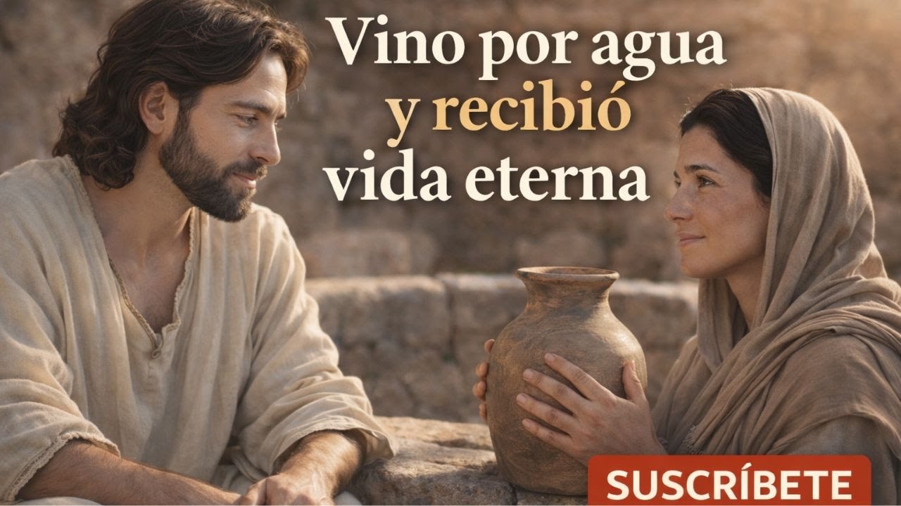 Vino por agua y recibió vida eterna...
