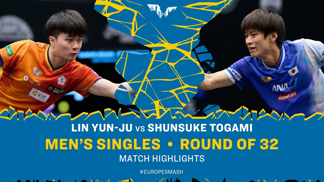 Lin Yun-Ju vs Shunsuke Togami | MS R32 | #EuropeSmash 2025