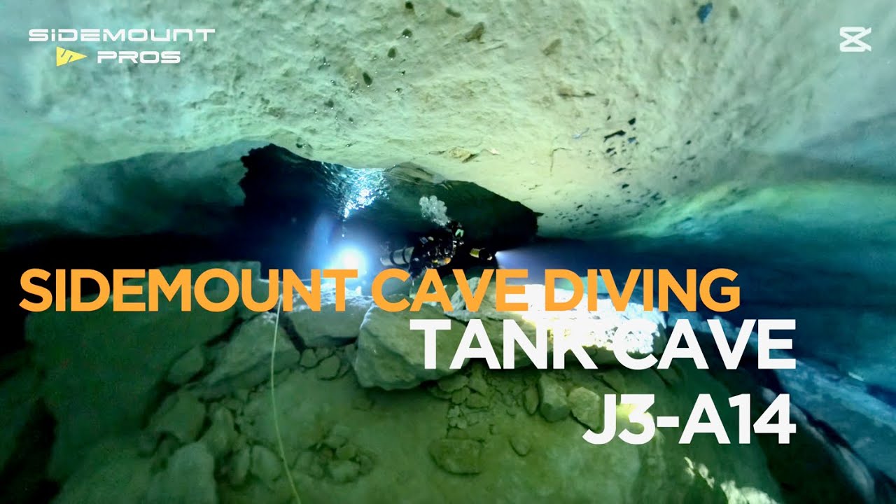 Sidemount Cave Diving - Tank Cave J3 to A14