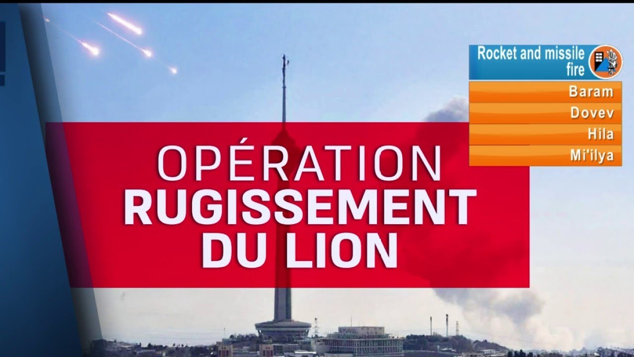 Attaque massive sur le nord d'Israël