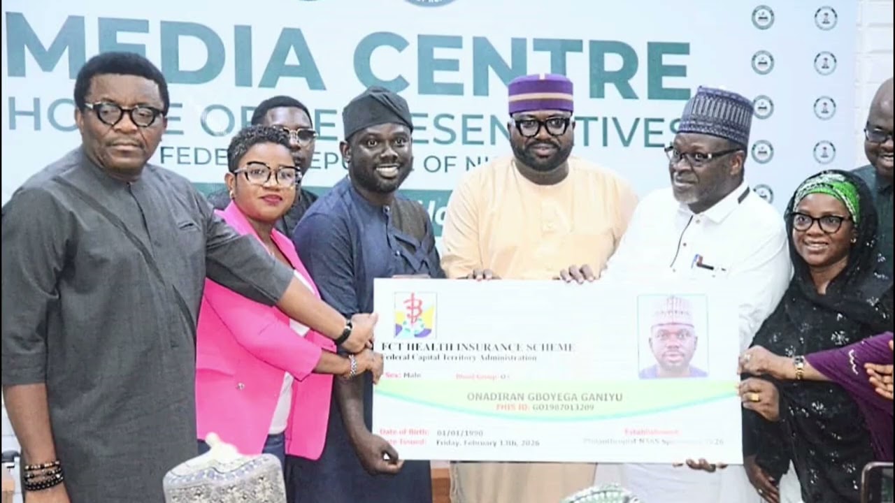 JOURNALISTS COVERING  HOUSE OF REPS  ENROLLED INTO 1 YEAR FCT HEALTH INSURANCE SCHEME