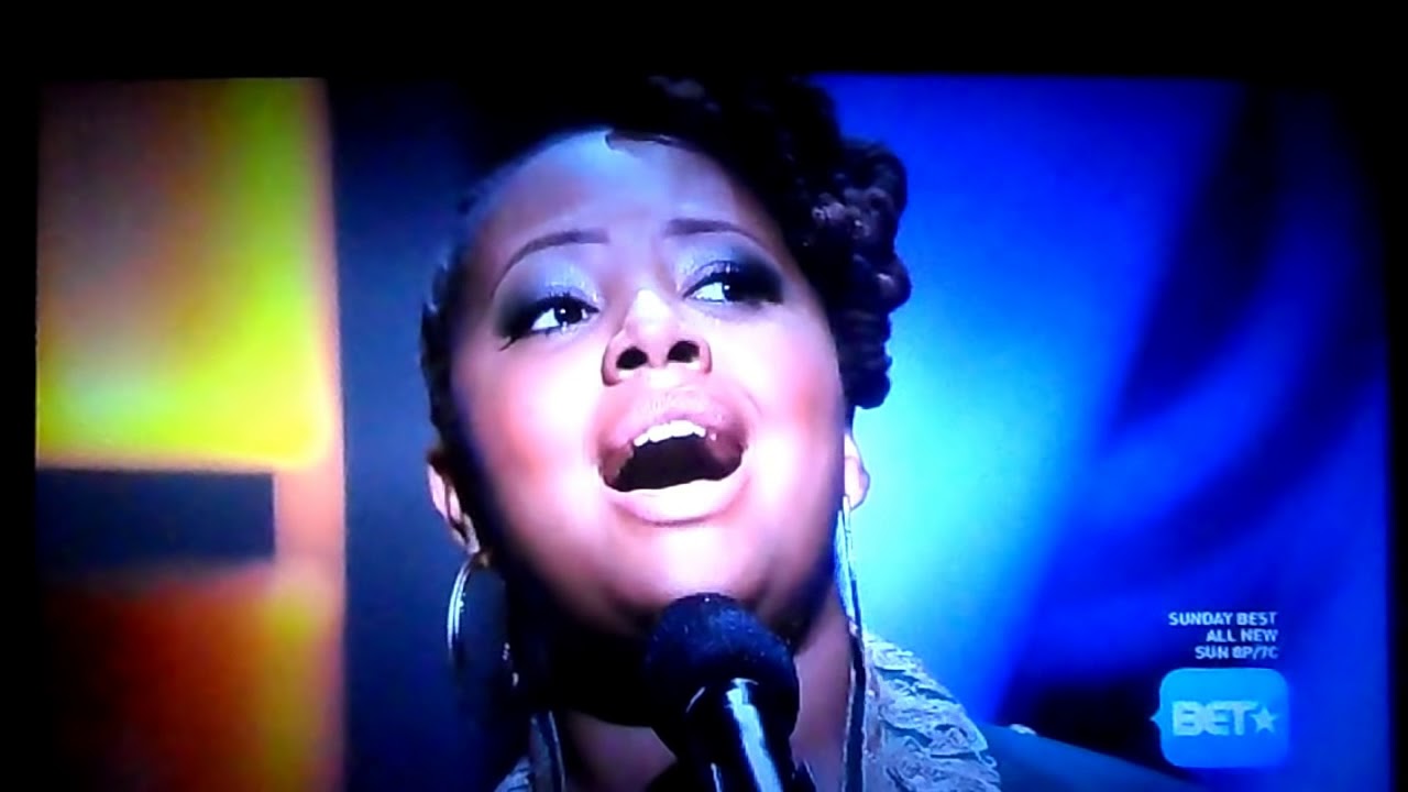 Lalah Hathaway sings 