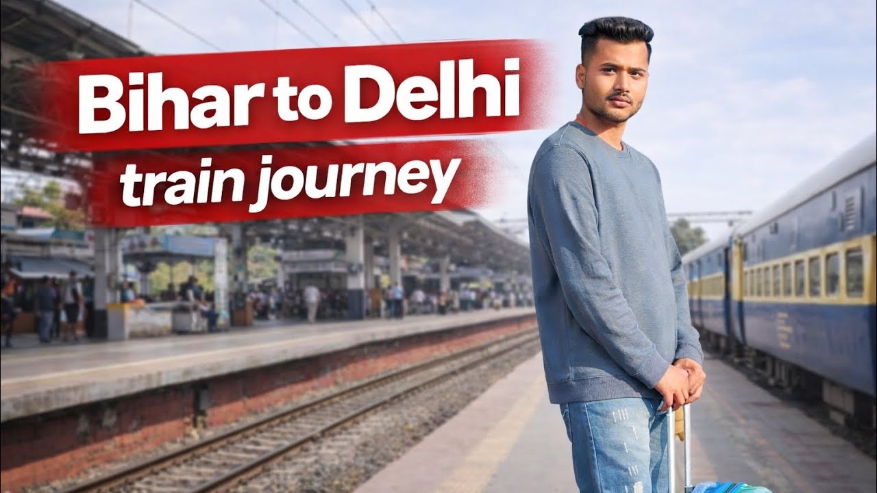 Bihar to Delhi train journey 