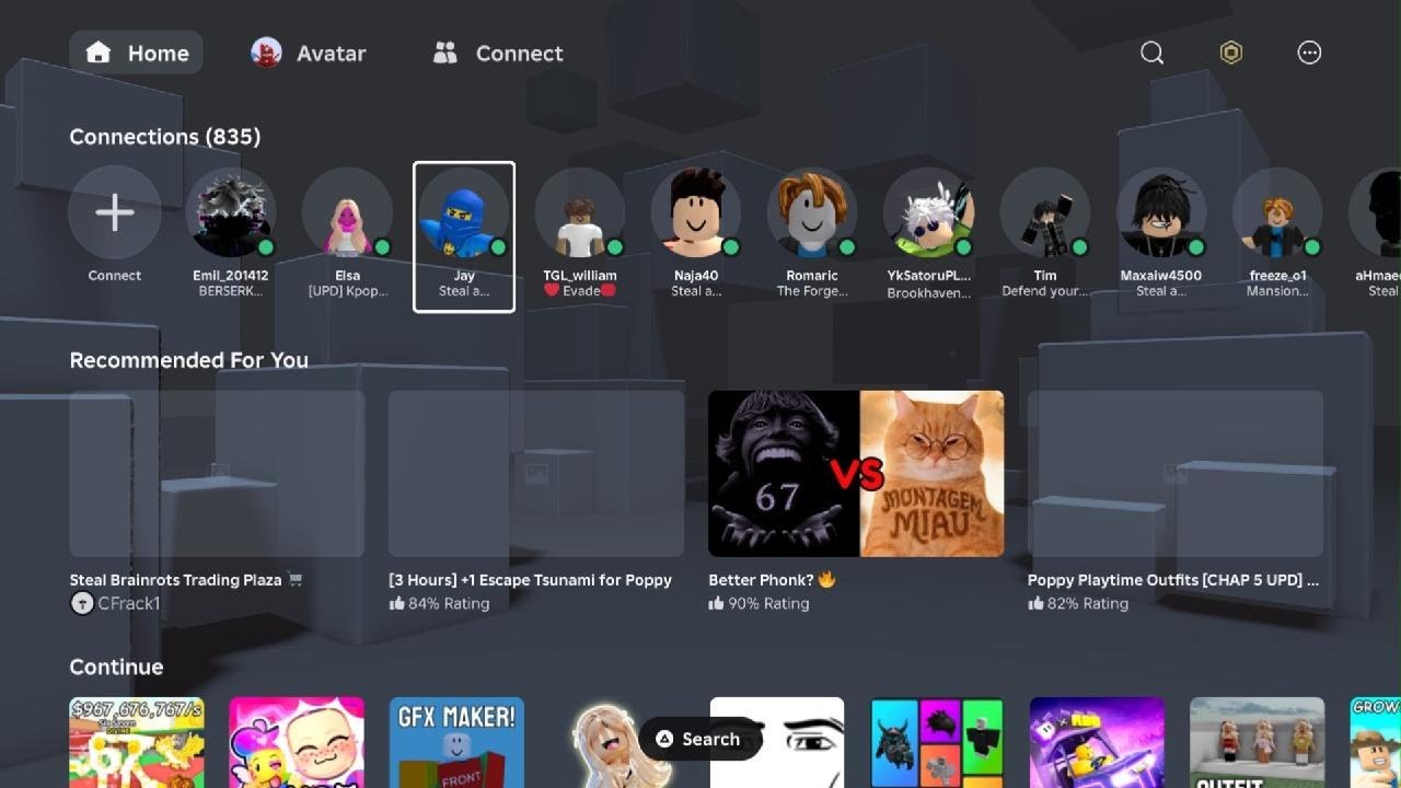 Playing Roblox Steal A brainrot!