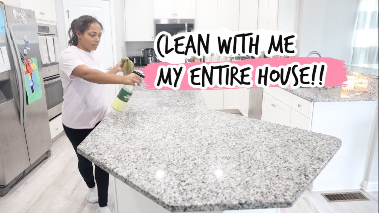 CLEAN WITH ME | MY ENTIRE HOUSE 2020