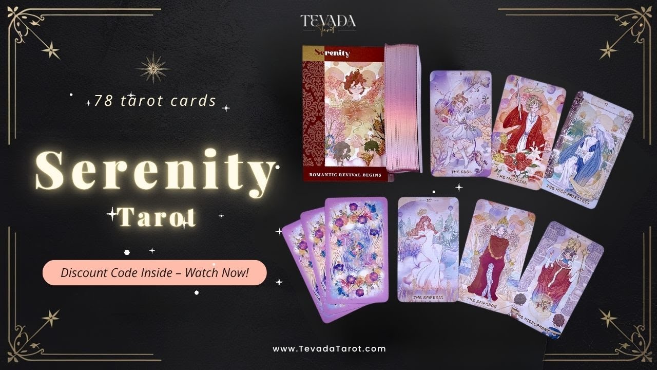 Flip Through - Serenity Tarot Review – Seasons of the Soul #RomanticArt
