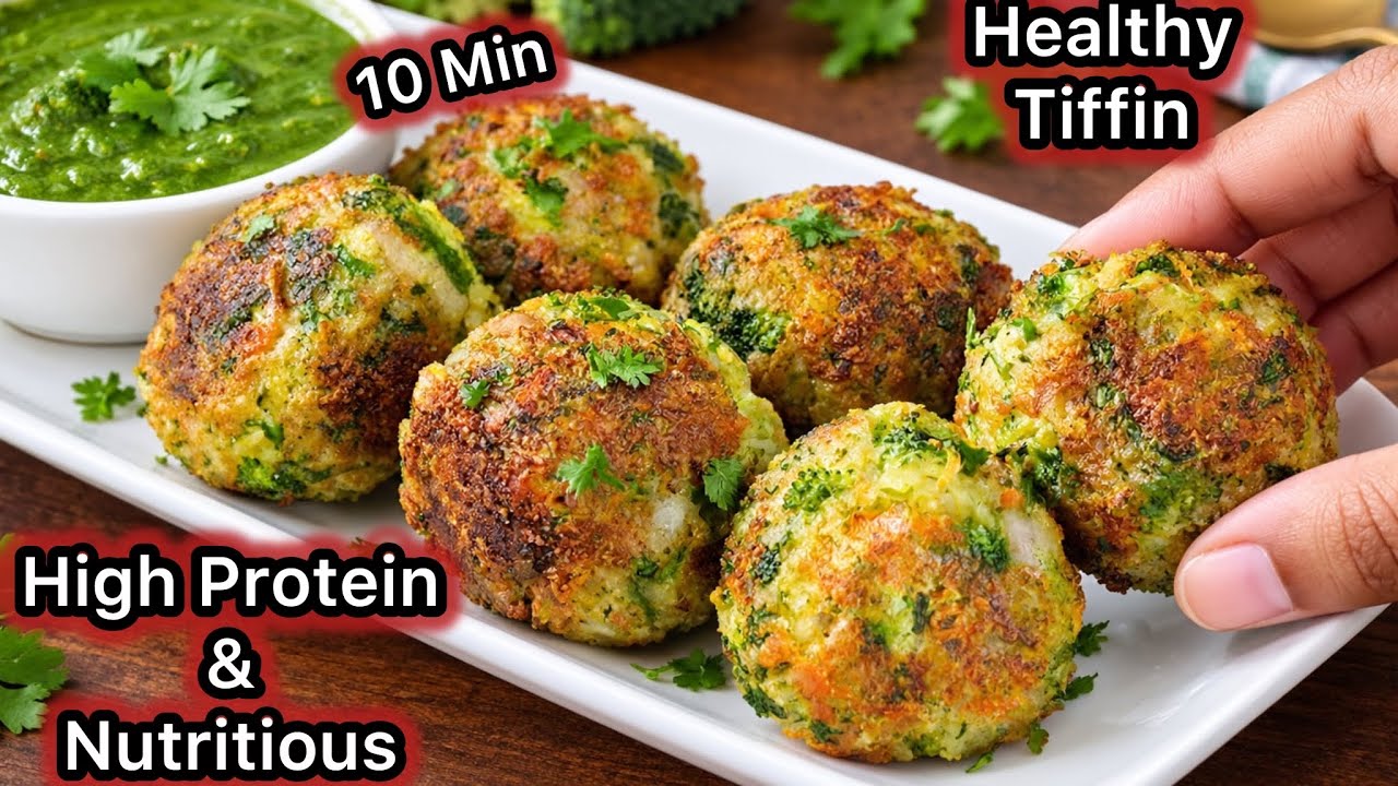 High Protein And Nutritious Tiffin Recipe In Minutes  / Healthy Breakfast Ideas/Kids Lunchbox Recipe