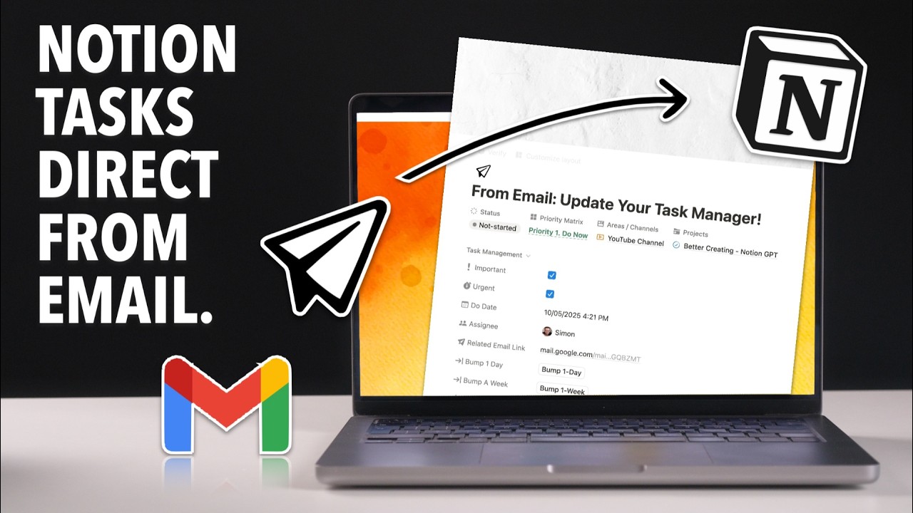 A New Way To Organize Your Email Tasks In Notion!
