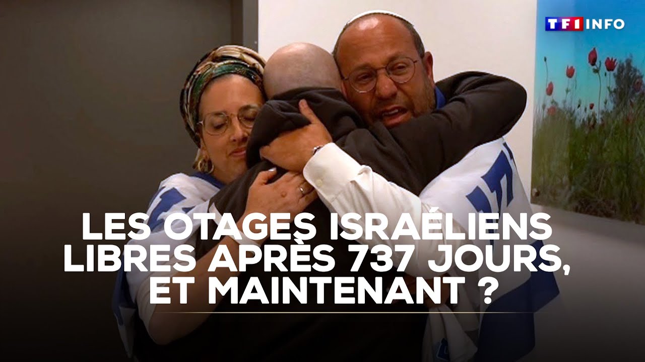 Les otages isra&eacute;liens libres apr&egrave;s 737 jours, que va-t-il se passer maintenant ?｜TF1 INFO