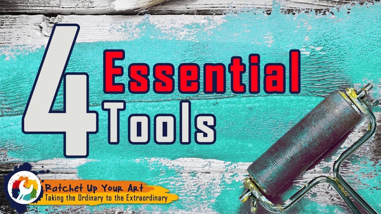 Gelli Printing For Beginners: The 4 Essential Tools You Need