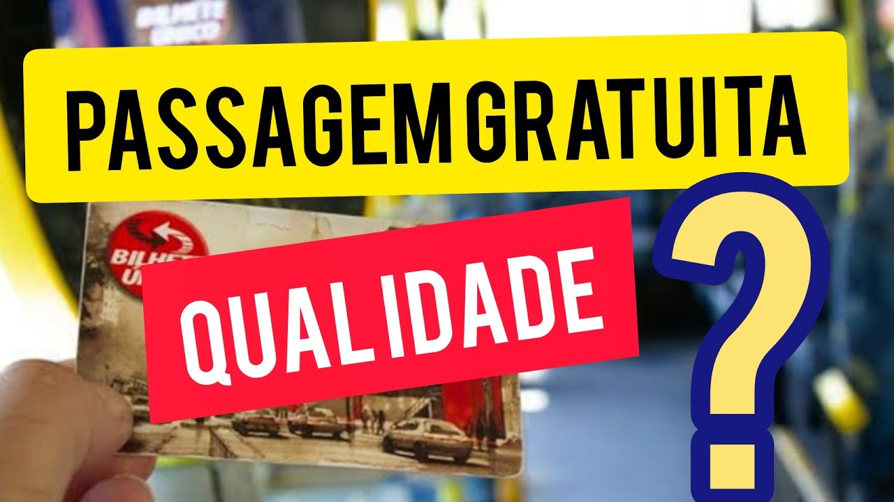 PASSAGEM GRATUITA QUEM TEM DIREITO?