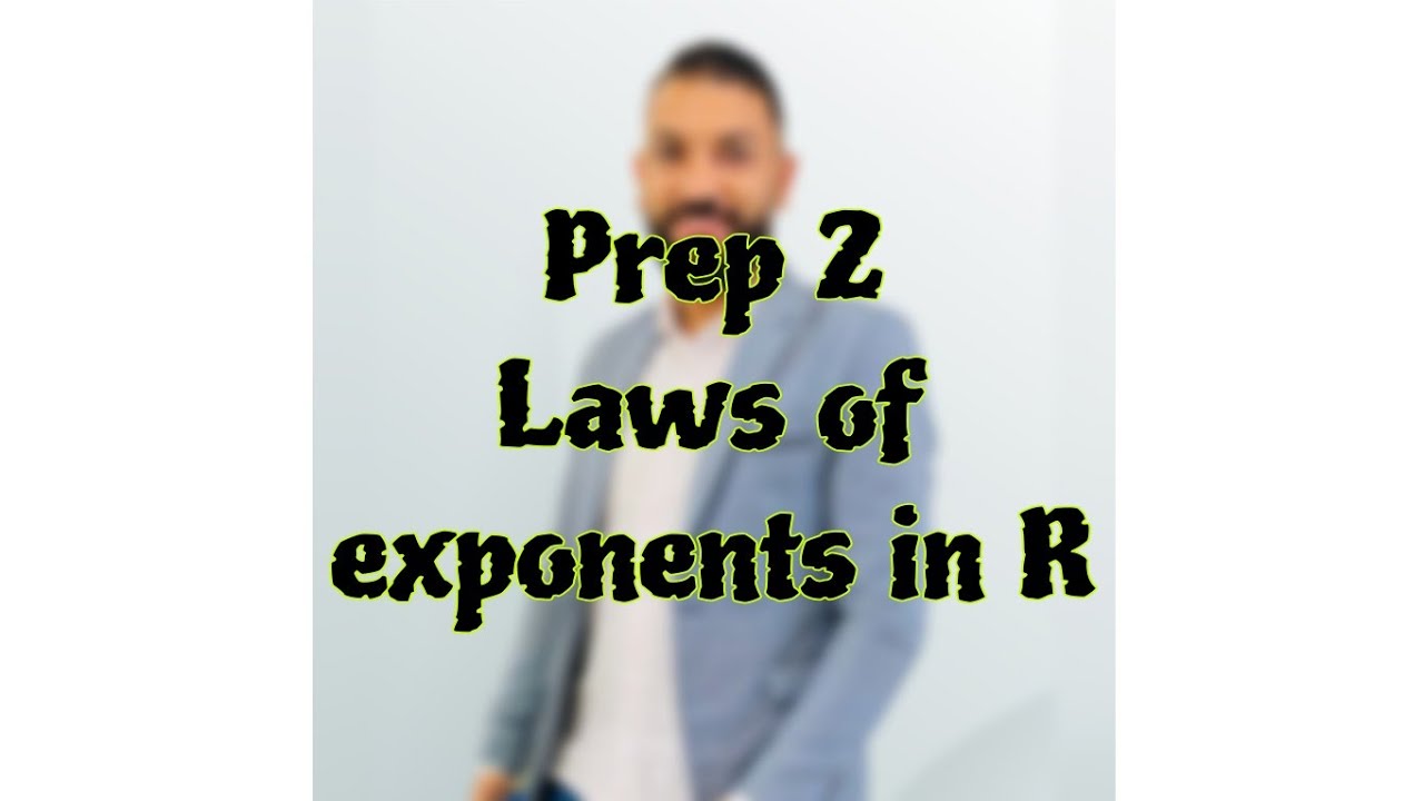 Laws of exponents in real numbers .. Math prep2 
