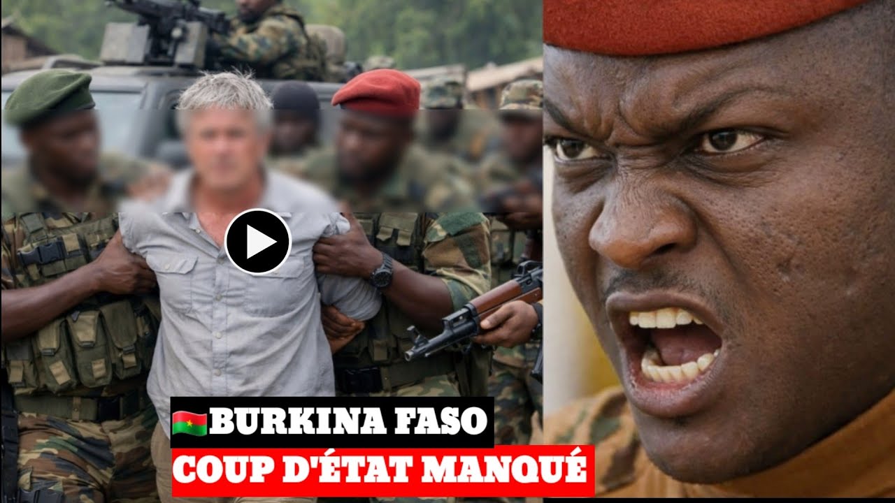 🇧🇫4 janvier 2026 coup d'état au Burkina Faso : arrestation spectaculaire 