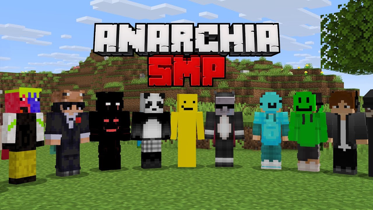 ANARCHIA SMP 3 - Dzień Drugi (dziwna postać)