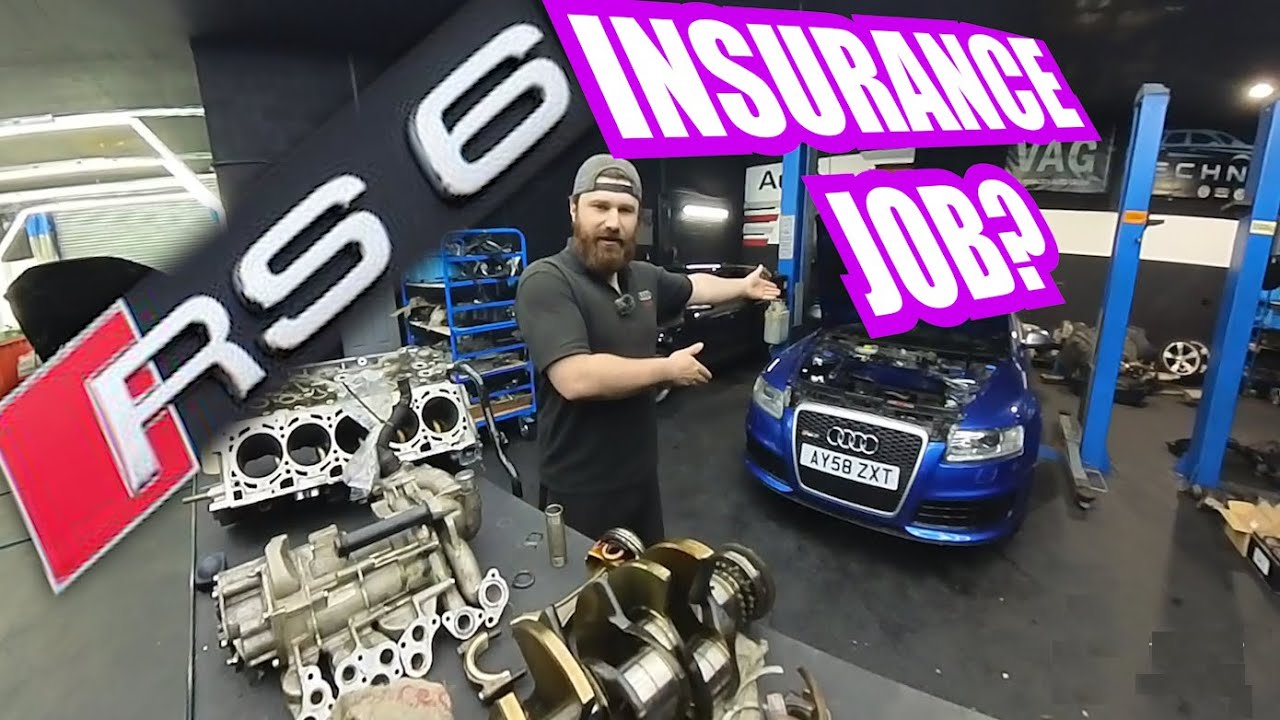 I try to open the V10 engine from RS6 after plumber work on it .. but i have to use GRINDER to do so