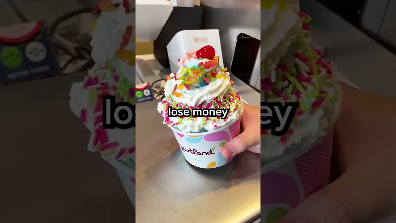 How Frozen Yogurt Shops Make Money! #personalfinance #moneymatters #education #business #food