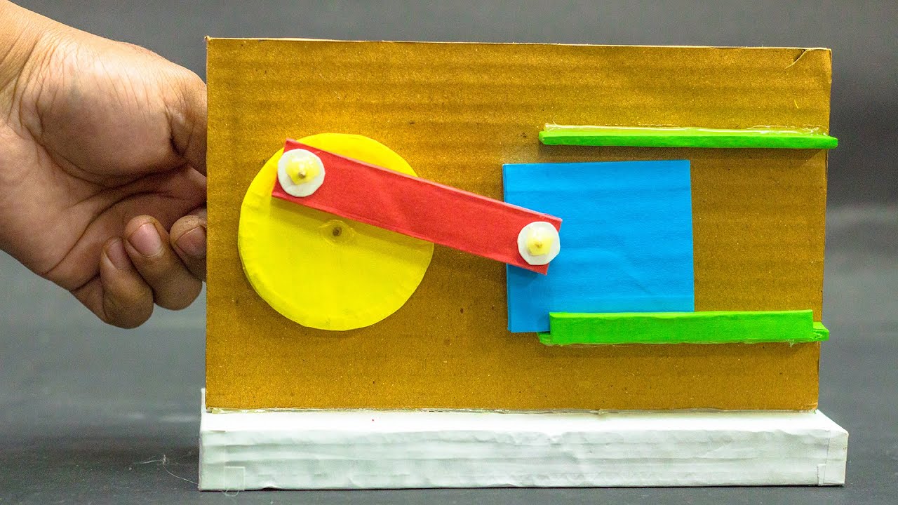 Science Projects | Crank Slider Mechanism
