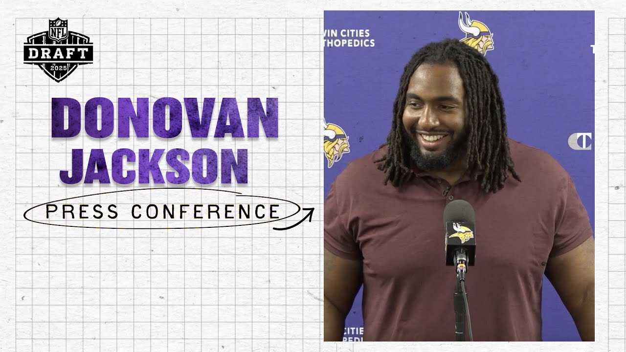 Donovan Jackson on Being Drafted By Vikings, Draft Process, His Versatility, Team Player Mentality
